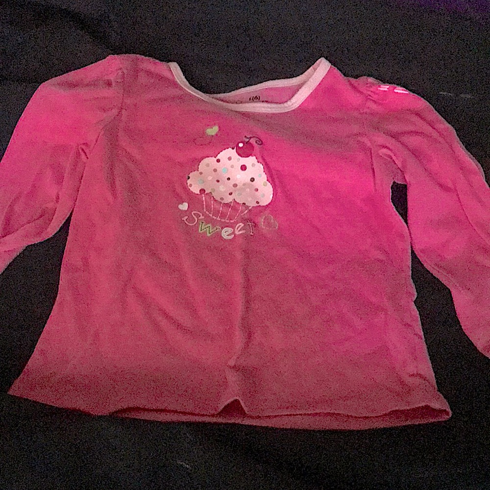Pink cupcake shirt